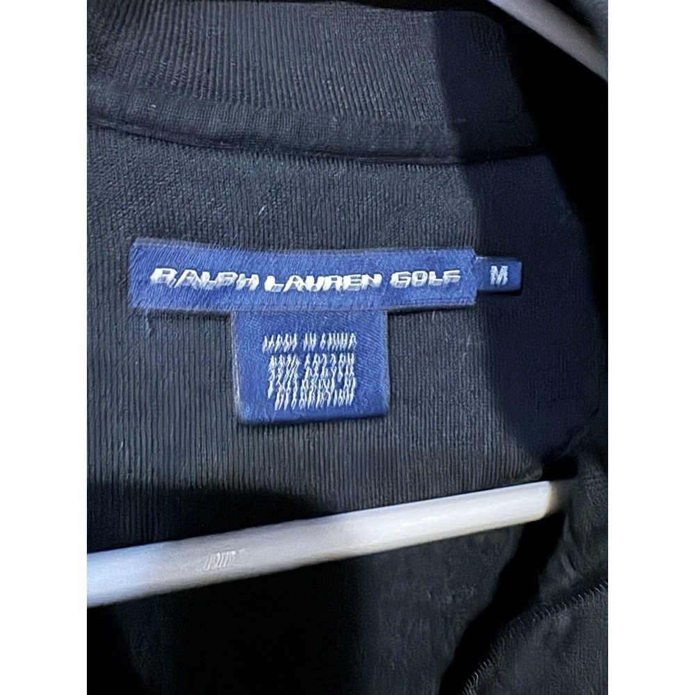 Polo Ralph Lauren Women's Black 1/4 Zip Large Pony Size Medium - Picture 5 of 5